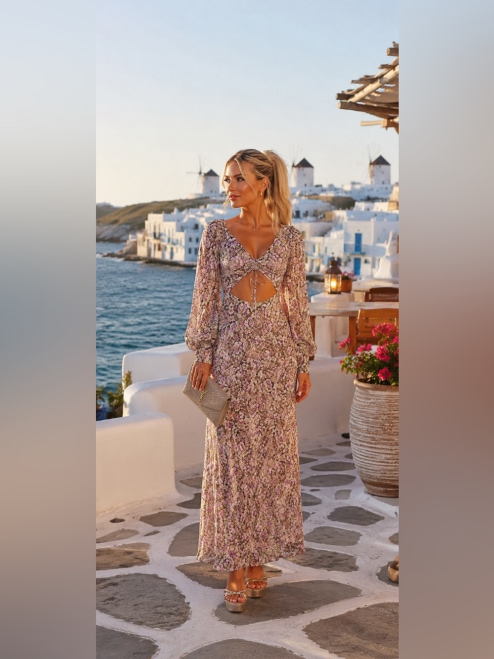 For Love and Lemons Wynne Maxi Dress NWT